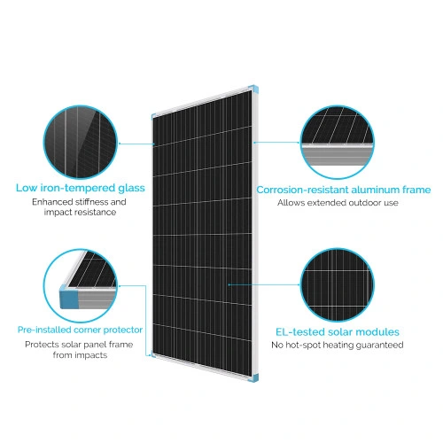 144 Cells Solar Photovoltaic Panels 545W 550W 555W Sollar Panels Photovoltaic PV Solar Panels