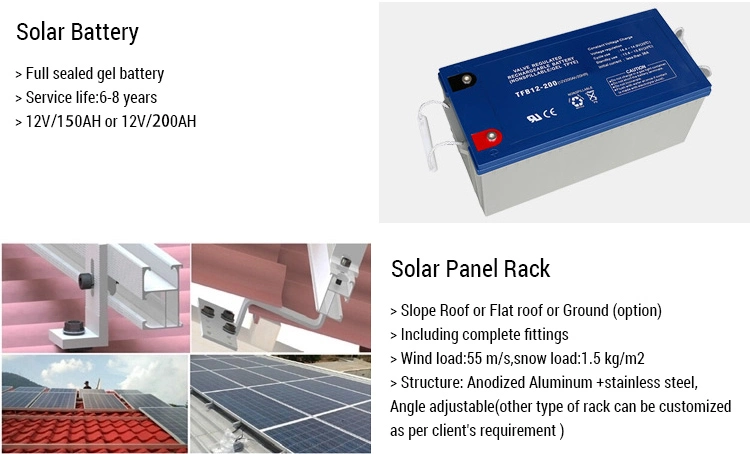 Solar Home Energy Power System 3kw Solar Panel Photovoltaic Kit for Home 5kw Solar Power Generator Hybrid System with Free Shipping 10kw 15kw