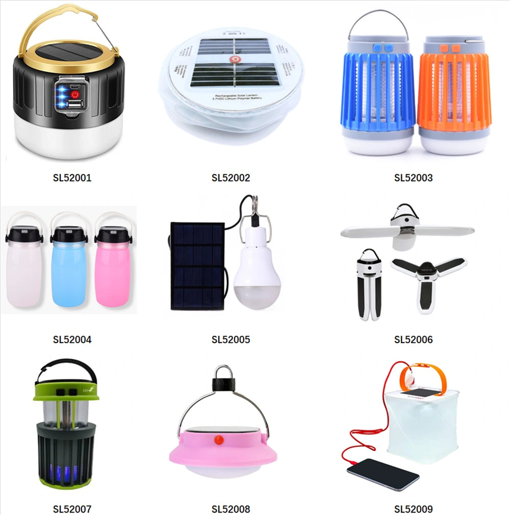 Solar Tent LED Solar Portable Light OEM ODM Easy Carry for Travel Camping