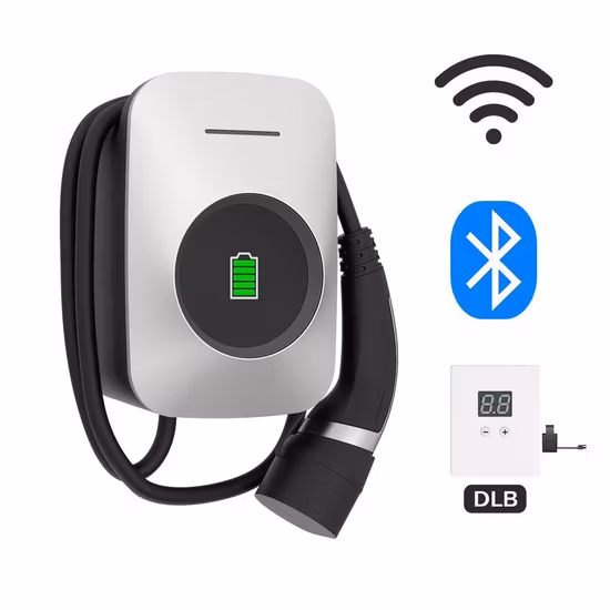 더 저렴한 AC Upnp 자동차 충전소 유형 1 가정용 스마트 7kW 32A EV 충전기 월박스