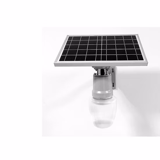 저렴한 공장 가격 6W/9W/12W 태양광 센서 LED 실외 가로등 제품