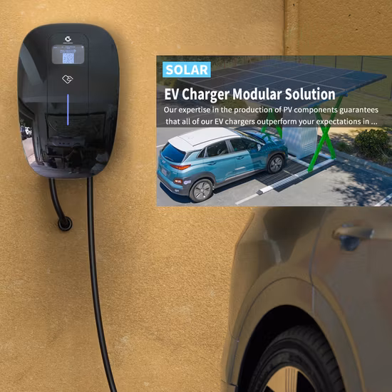 주거 지역의 개인 충전소를 위한 Wallbox AC 11kW EV 충전기