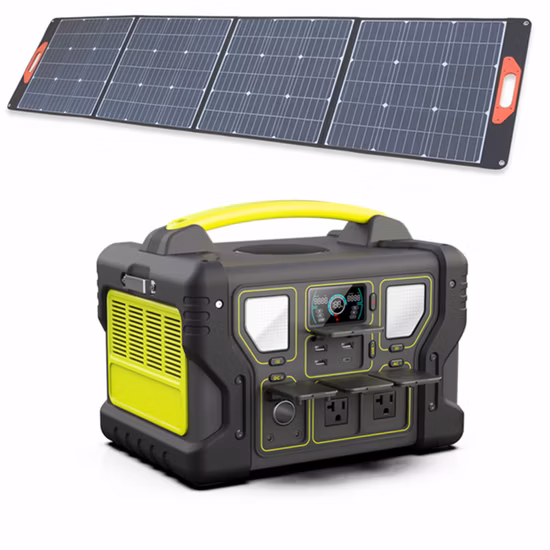 캠핑용 1000W 휴대용 리튬 배터리 태양열 발전기